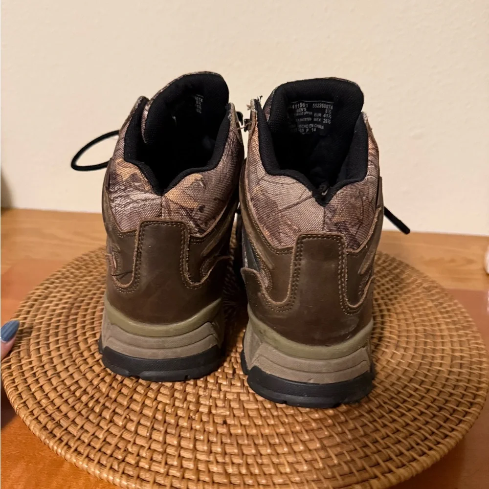 Wolverine‎ Brown and Black Camouflage Work Boots